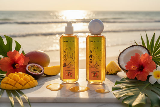 Mango Solara Shimmer Glow Oil